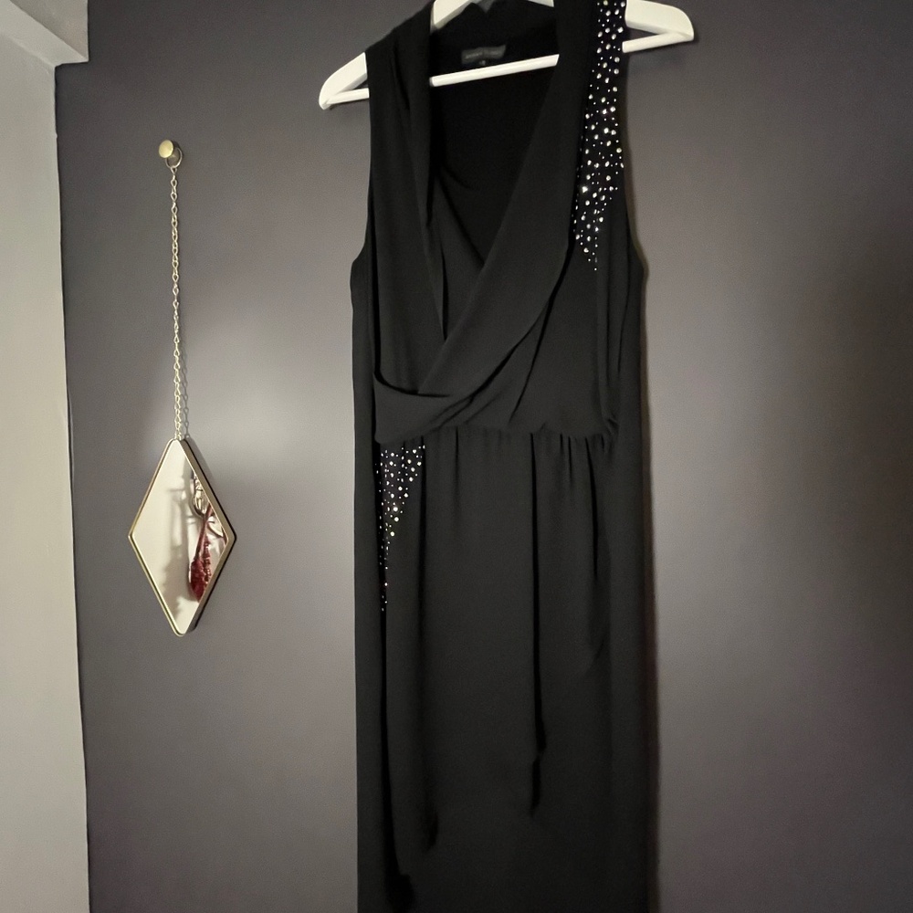 Jealous Tomato Black Embellished Dress